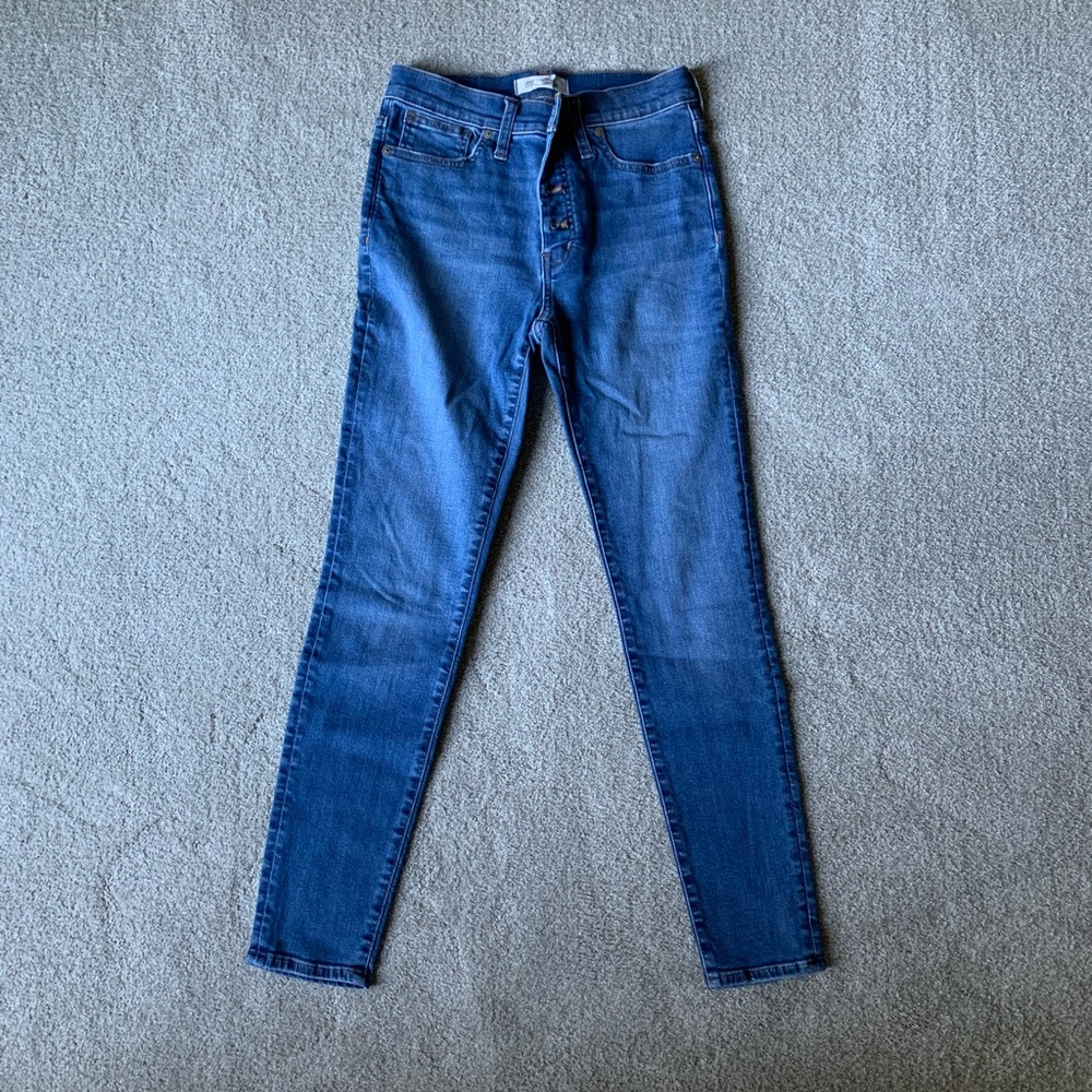 Madewell 9” Mid-Rise Skinny Jeans